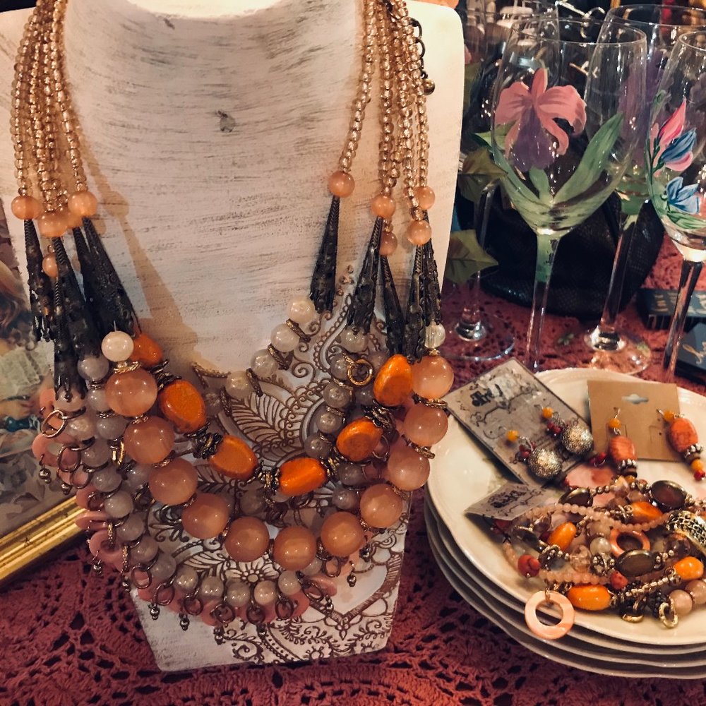Treska Multi Strand Necklace